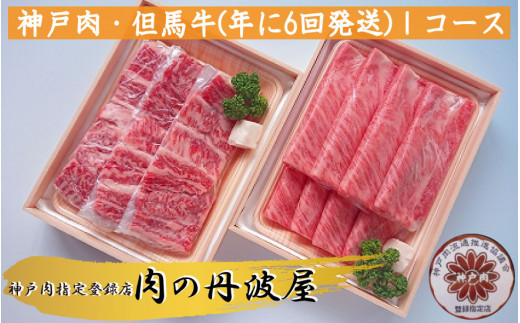 神戸ビーフ (年に6回発送)Iコース