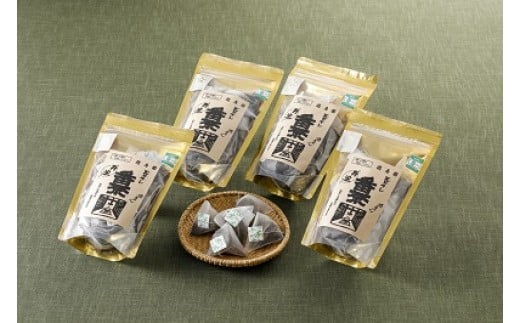 丹波・有機栽培 天日干し赤ちゃん番茶テトラ(2g×20個入り)4袋