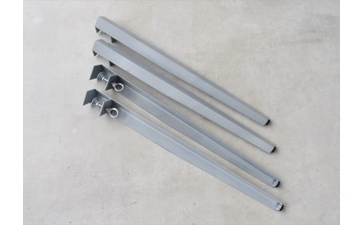 アイアンテーブルレッグ【W standard 】：配送情報備考　グレー