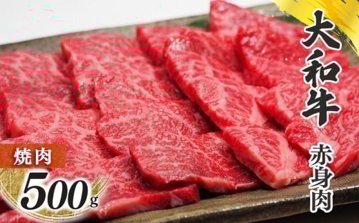奈良県産 黒毛和牛 大和牛 赤身 焼肉 500g | 肉 にく ニク お肉 牛肉 黒毛 和牛 赤身 国産 大和牛 冷凍 奈良県 五條市 金井畜産 ブランド ブランド牛 うし 高級 急速冷凍 やわらかい やわらか食感 上質 味わい 生産管理 徹底 安心 良質 金井牧場 きめ細かな肉質 脂 甘味 奈良のブランド牛 お取り寄せ グルメ 送料無料 極上 赤身肉 焼き肉