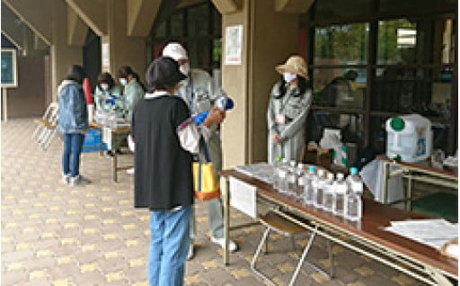 ①新型コロナウイルス感染症対策のために