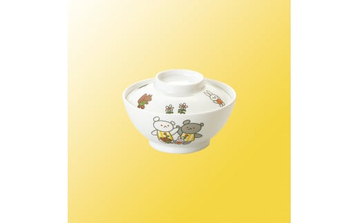 メラミン食器 こぐまちゃん 5点 セット / 国際化工 子供食器 ランチプレート 茶碗 カップ スプーン フォーク 食洗器対応 耐熱 保育園 幼稚園 こども園 奈良県 御所市