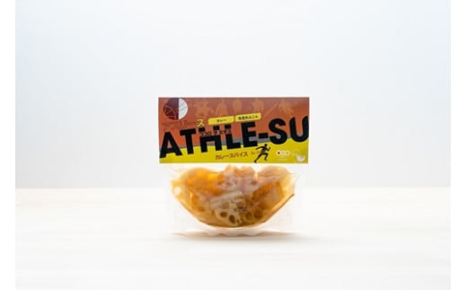 Jリーガー浅川隼人×pickles-ya(共同開発) 布目れんこんピクルス (カレー風味) アスリース (3個セット) / SONAS コラボ商品 フードロス 酢漬け 漬物 奈良県 御所市