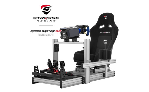 STRASSE SPEED MASTER RF レーシングコックピット シート付 / コスティック ベースフレーム 高剛性 バケットシート アルミフレーム 公式ライセンス商品 奈良県 御所市
