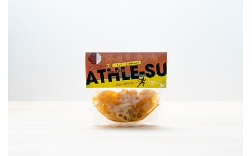 Jリーガー浅川隼人×pickles-ya(共同開発) 布目れんこんピクルス (カレー風味) アスリース (3個セット) / SONAS コラボ商品 フードロス 酢漬け 漬物 奈良県 葛城市【sona002】