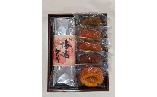 葛城便り 梅酒ケーキ と 焼ドーナツ 5種 詰め合わせ 地元酒蔵 梅乃宿 の梅酒使用/道の駅 かつらぎ 奈良県 葛城市【ekik015】