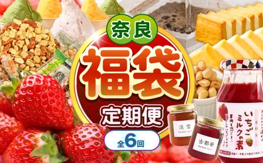 【 定期便 6回 】 平群町 おたのしみ 福袋|全6回(2ヶ月に1回発送)平群のいちご古都華 お菓子詰め合わせ mamma カップジェラート 豆腐屋さんの珍味シリーズ 古都華を使ったジャム ドリップコーヒー 奈良県 平群町