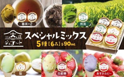 C3 大淀ジェラート スペシャルミックス 6個入 大淀の地から旨味を込めて!自然の恵みいっぱい【大淀ジェラート】 | 大淀の地から旨味を込めて! 自然の恵みいっぱい ジェラート スイーツ フルーツ アイス アイスクリーム 煎茶 番茶 茶 梨 古都華 あすかルビー いちご 苺  道の駅 プレゼント グルメ 奈良県 大淀町