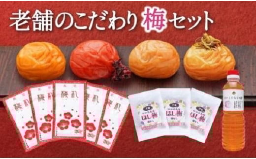 梅満喫セット 特選A級 紀州南高梅 味わい4種800g 千年の知恵 梅干し 梅札 和歌山県産 hoso015A