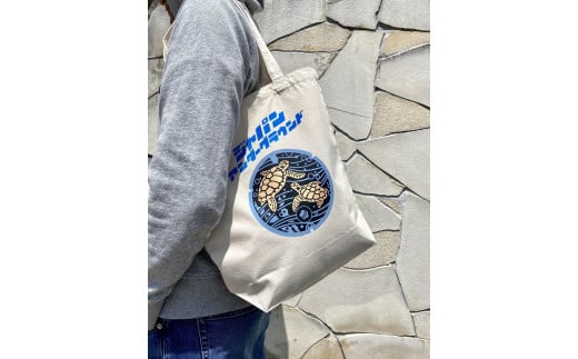 みなべ町 マンホールトートバッグ ナチュラルjpnug001A