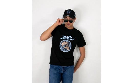 みなべ町 マンホールTシャツ【Sサイズ・黒】jpnug002-5A