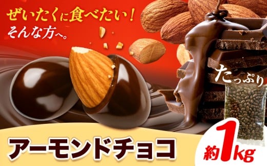 チョコレートメーカーの アーモンドチョコ 1kg 株式会社たにぐち《90日以内に出荷予定(土日祝除く)》和歌山県 日高川町 スイーツ デザート お菓子 おやつ チョコ アーモンド 送料無料 アーモンドチョコ