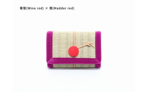 inoca  CASE　CARD【葡萄×茜】