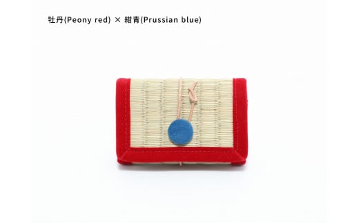 inoca  CASE　CARD【牡丹×紺青】