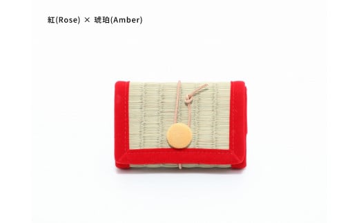 inoca  CASE　CARD【紅×琥珀】