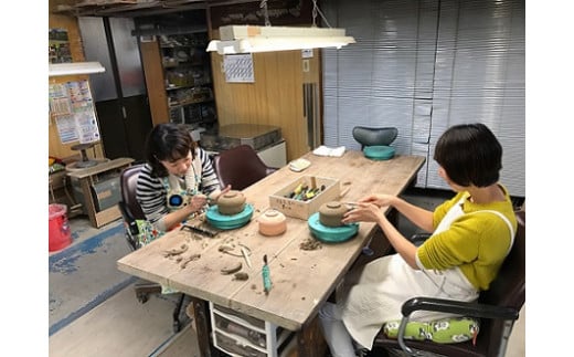 【紀州焼葵窯】南紀白浜で陶芸体験(2名)