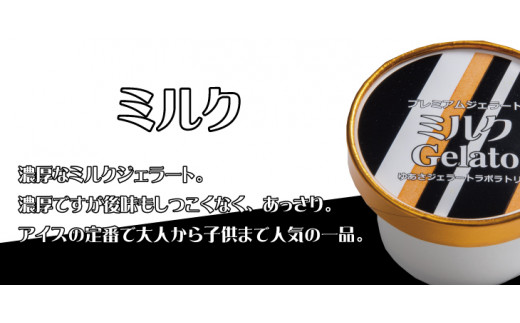 プレミアムジェラート ミルク12個セット アイスクリームセット 100mlカップ ゆあさジェラートラボラトリー【ntbt700-01】