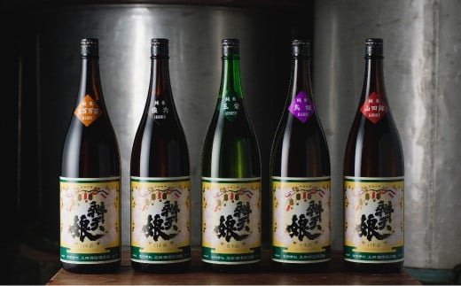 67.辨天娘(純米酒)1.8L×5種
