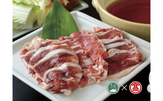 C119(AZ1)<なんば商店>かも鍋用スープセット(大山ブランド会)