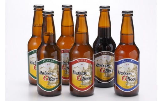 C172大山Gビール飲み比べ6本セット GB-6