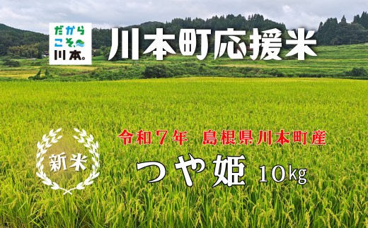 150255【川本町産】川本町応援米|つや姫10kg
