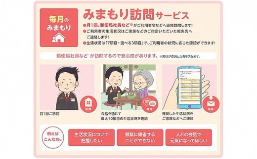 みまもり訪問サービス(3か月)
