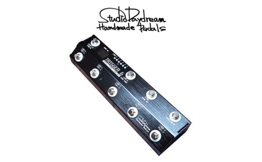 TRIGGER6 V1.2 StudioDaydream プログラマブルスイッチャー 6ループ チューナーアウト エフェクター ギター 音響機器