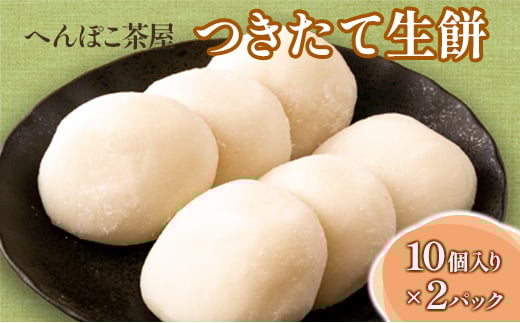 おもち 20個 へんぽこ茶屋 つきたて生餅 つきたて冷凍_HE057_002