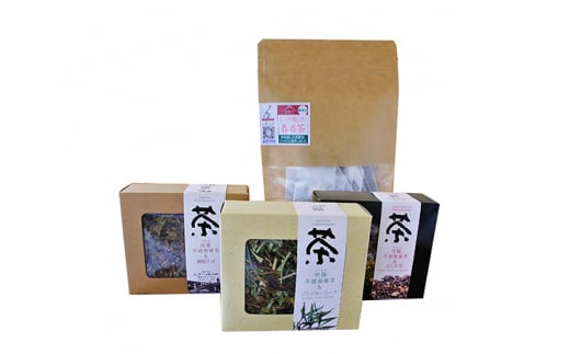 No.082 春番茶ブレンドセット / お茶 茶葉 ティーバッグ 広島県