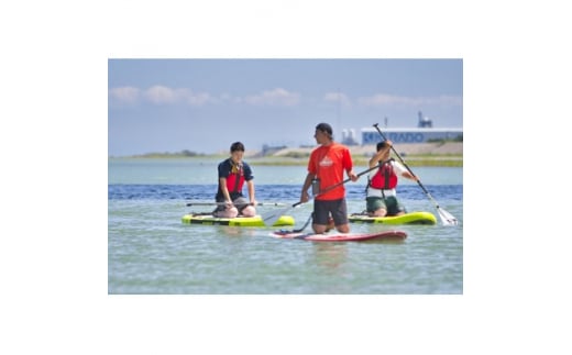 初心者でも安心　まちなかリバーSUP体験【1283994】