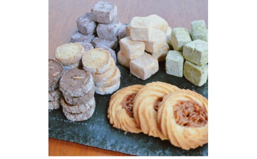 栽培期間中、農薬・化学肥料不使用の米粉で丁寧に作った焼き菓子 6種詰め合わせ 【1507764】