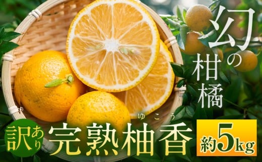 < 予約受付開始 > 訳あり 完熟柚香 ゆこう 約5kg シシトトラ《11月中旬-12月下旬頃出荷》 │ 柑橘 家庭用 柑橘 訳あり 柑橘 徳島県 柑橘 ご当地食材 レア 幻の果実 ぽん酢 加工用 柑橘 完熟 フルーツ 徳島県 上勝町