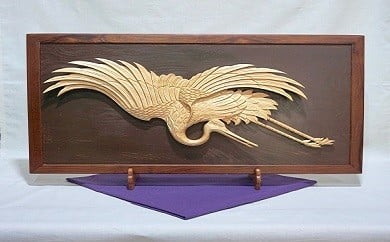 (150-001) 壁掛け(鶴)