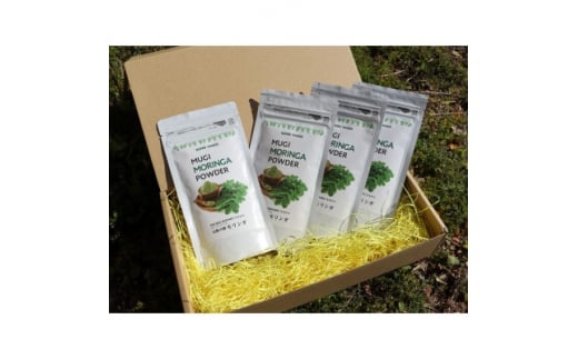 MUGI MORINGA POWDER (奇跡の樹 モリンガ)30g×4袋【1402244】