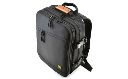 VanNuys 大人のワーキングベース/スリム/サイドバックル4個セット バンナイズ バリスティック ナイロン ブラック リュック バックパック 耐久性 大容量