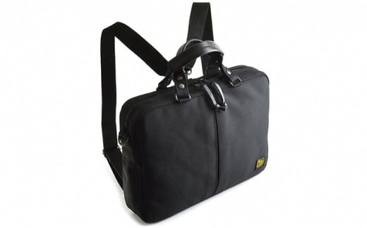 バンナイズ 薄型スリムなラウンド型ブリーフケース-A/3WAY