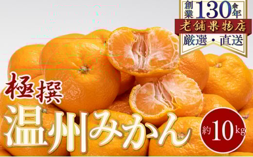 [№5911-0355]極撰！温州みかん　約10kg