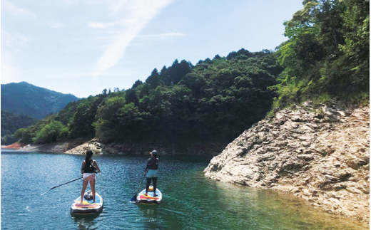 【E06011】さめうら湖 リバーサップ体験