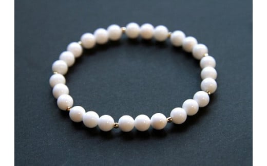 A-185 白珊瑚ブレスレット