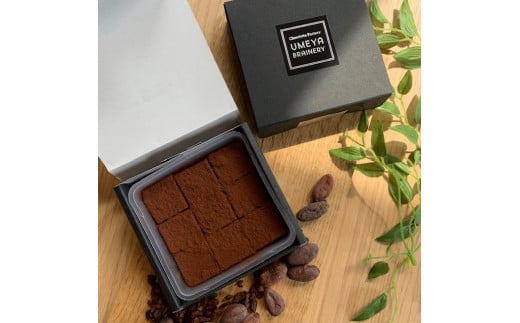 【一週間以内に発送】ココナッツ生チョコレート　2個セット【UMEYA BRAINERY】_HA0125