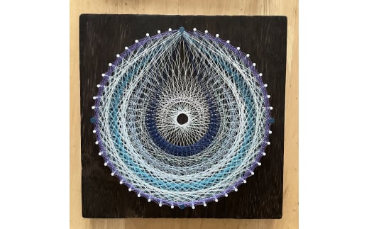 糸掛曼荼羅りん「田心姫命~タゴリヒメ」【糸掛人 MOKO】_HA0803