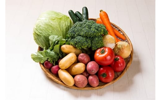 【定期便/年12回/毎月お届け】道の駅むなかた 旬のお野菜詰合せセット【道の駅むなかた】_HB0124