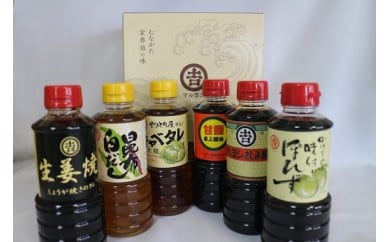 老舗醤油屋が贈るバラエティーセット【マルヨシ醤油】_HA0881