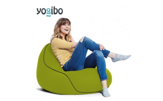 M352-3 Yogibo Lounger(ヨギボー ラウンジャー)ライムグリーン