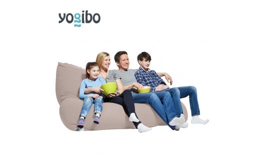 M370-3 Yogibo Double(ヨギボー ダブル)ライトグレー