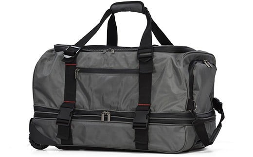 スーツケース [PROEVO] 防水 ボストンキャリー スーツケース 大容量 LL（グレー×レッド） [20018] 福岡県 大木町 株式会社 レクサス AY165