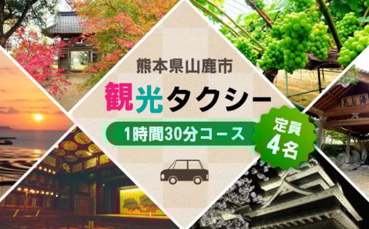 山鹿市 観光タクシー 1時間30分コース【肥後第一交通 株式会社 】 [ZBJ001] 貸切フリー利用券 チケット 旅行 熊本県