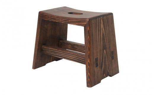 【Foreque】小国杉 バスチェア ブラック 木製 木 天然木 小国杉 無垢材 おしゃれ 風呂椅子 お風呂 お風呂グッズ バスグッズ ギフト 贈答用 Foreque 熊本 阿蘇 南小国町 送料無料