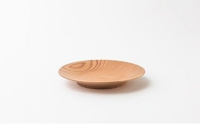 【FIL】小国杉プレート(小) SUGI PLATE SMALL プレート 小 皿 割れない 木製 食器 ウッドプレート 浅い 丸 円形 杉 小国杉 受注生産 おしゃれ ギフト 贈答用 Foreque 熊本 阿蘇 南小国町 送料無料