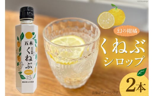 くねぶ シロップ 2本 セット [子守唄の里五木 熊本県 五木村 51120338] フルーツシロップ かき氷シロップ ドリンクシロップ 希釈